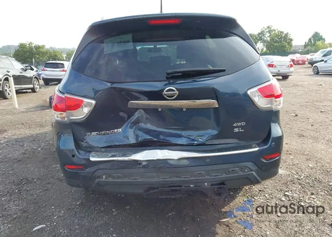 2014 Nissan Pathfinder Sl z USA, uszkodzony, nr VIN 5N1AR2MM5EC718793